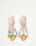 BOWOW SLINGBACK PUMPS IN LAMINATED NAPPA 45MM - Image 5